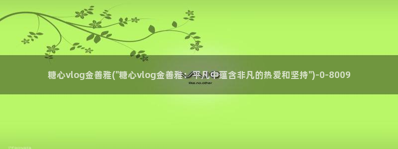 深圳唐伯虎糖心vlog：糖心vlog金善雅(\