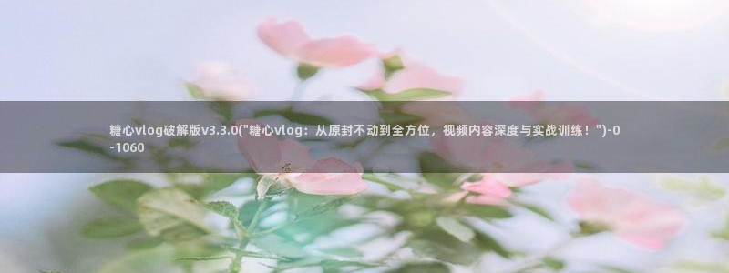 糖心vlog官网观看